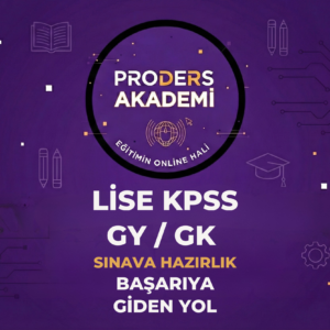 LİSE KPSS GY / GK