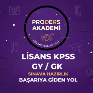 LİSANS KPSS GY / GK