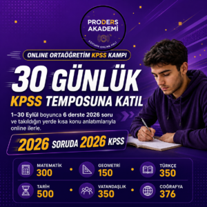 ORTAÖĞRETİM KPSS KAMPI