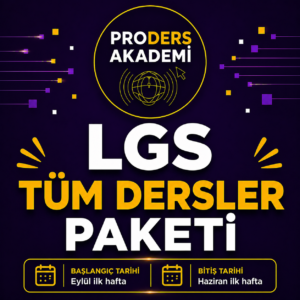 Tüm Dersler Paketi